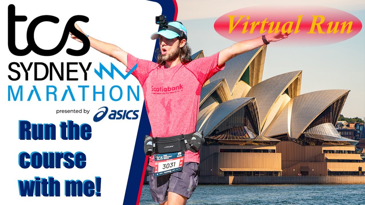 TCS Sydney Marathon 2025 - 7th World Marathon Major (1st Year) - Virtual Run - Video for Treadmill