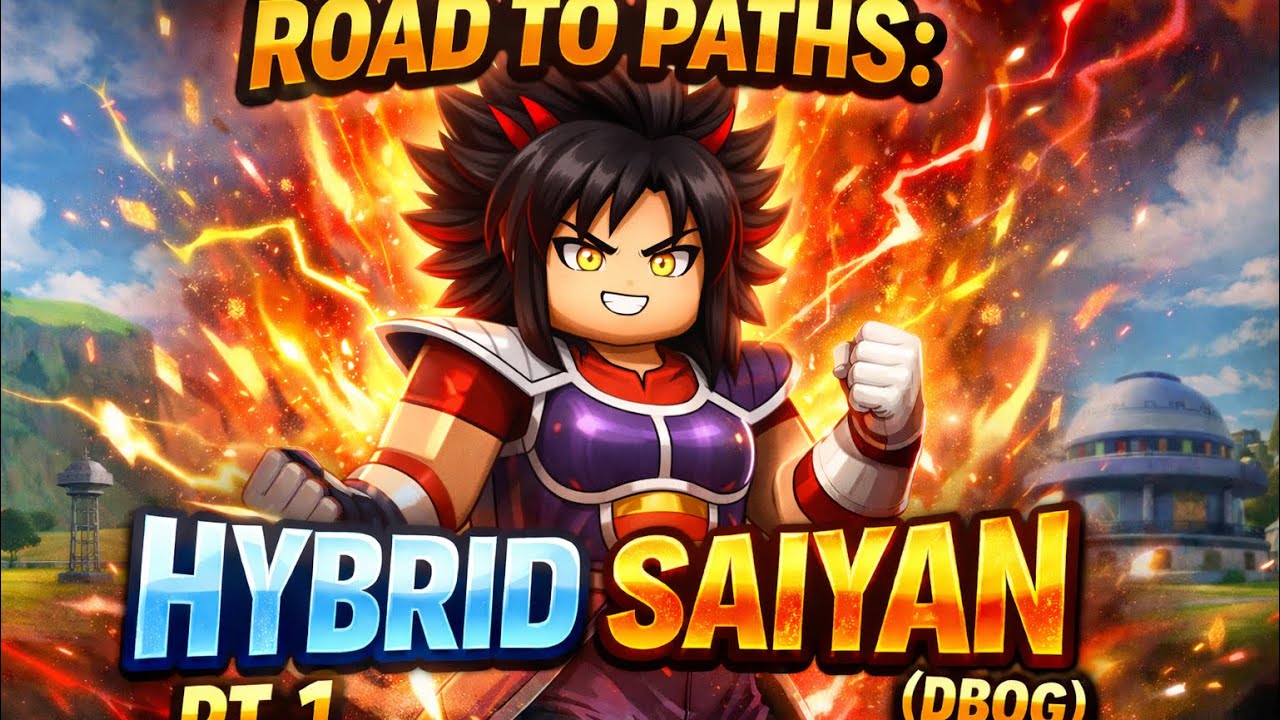Road to Paths Begins… Hybrid Saiyan Part. 1 (DBOG)😬🔥