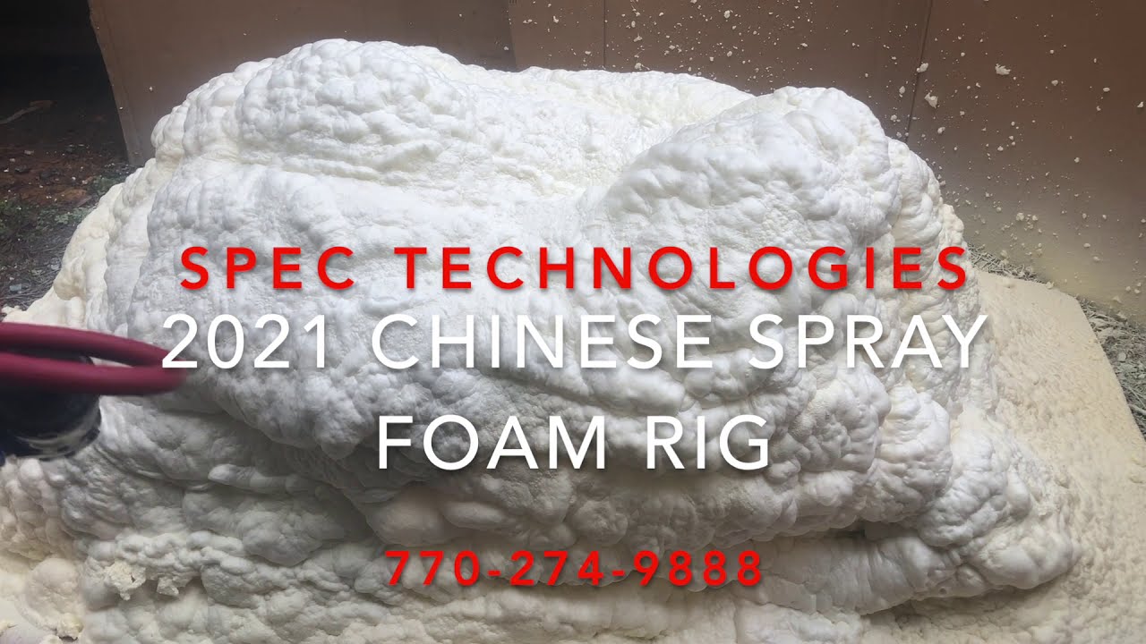 SPRAY FOAM INSULATION RIG 2021 CHINESE SPRAY FOAM MACHINE