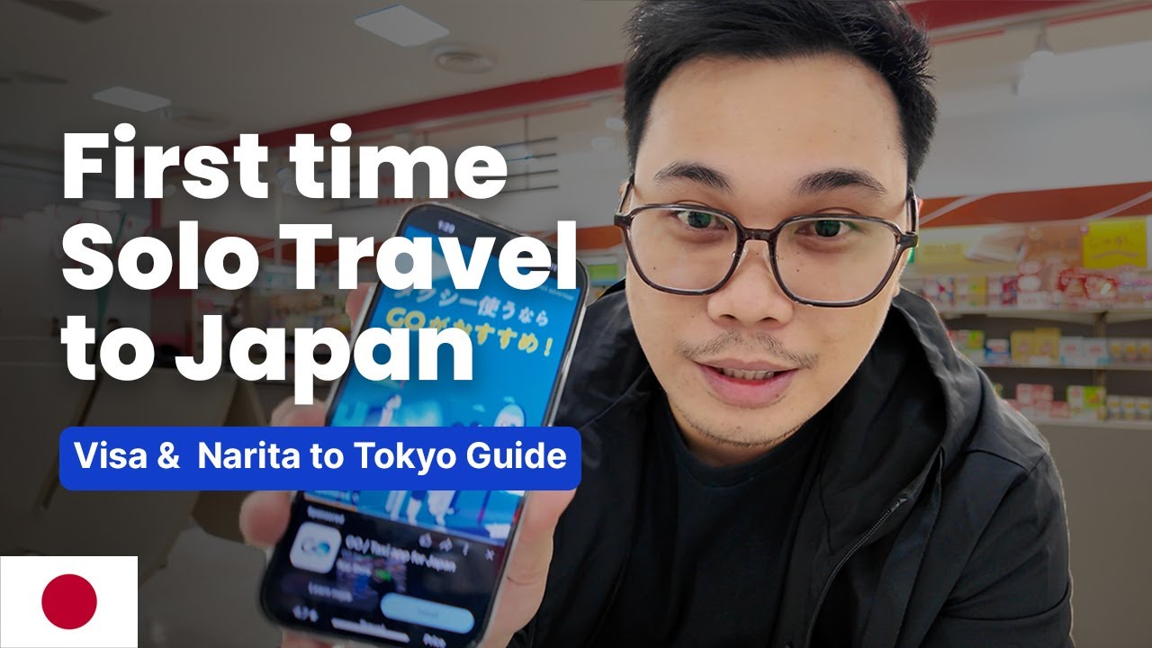 First time Solo travel to Japan | How to get Japan Visa & How to get from Narita Airport to Tokyo