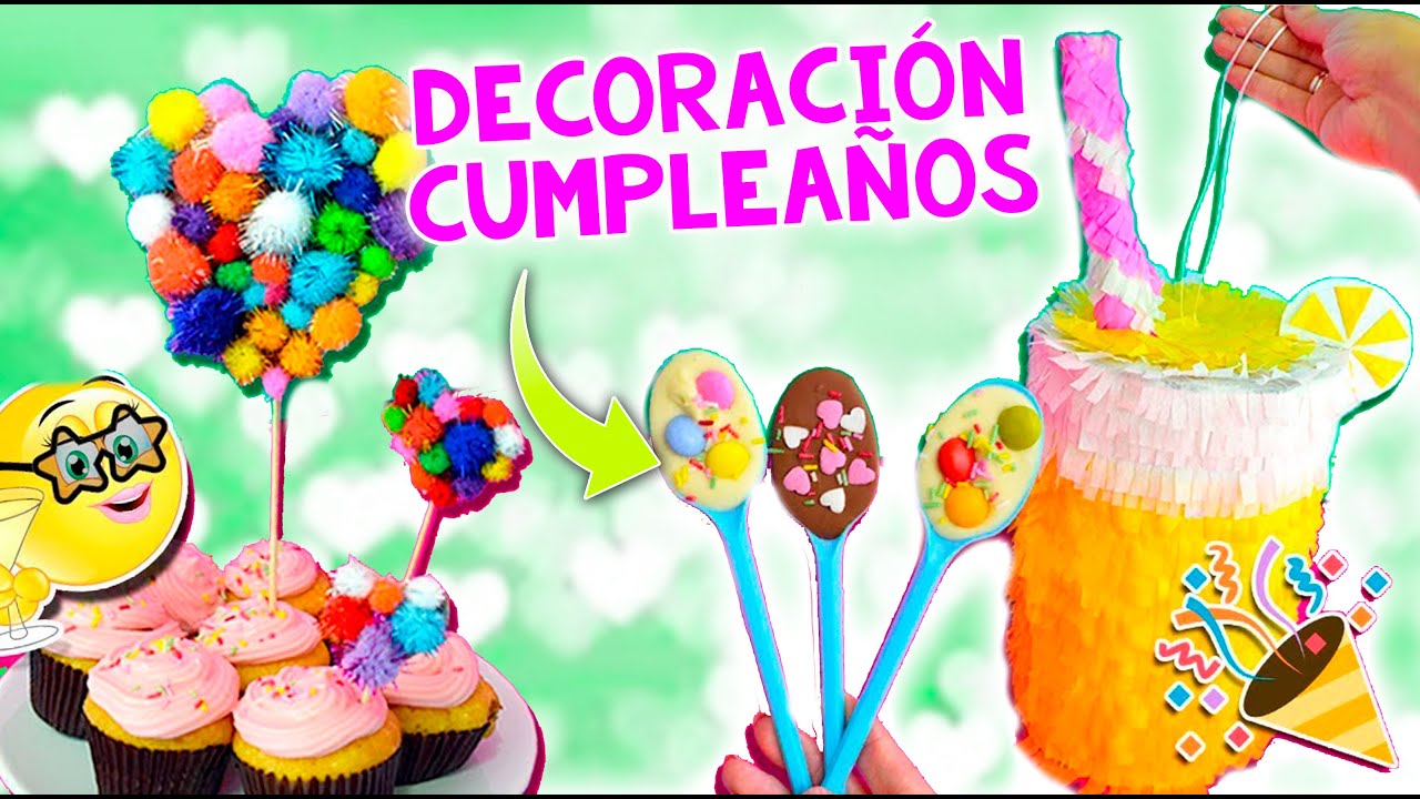 🎂 IDEAS para FIESTAS INFANTILES 🎁 Decoraciones FÁCILES y ECONOMICAS para tu CUMPLEAÑOS 🤩