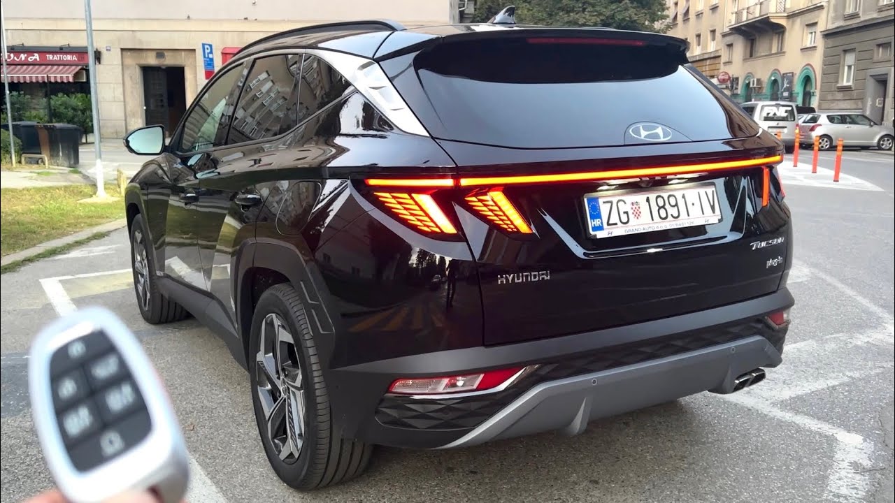 Hyundai Tucson 2023 - ВЕЧЕРНИЙ POV тест-драйв (модель PHEV)