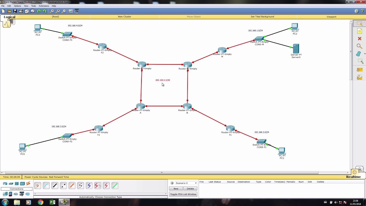 Webinar Packet Tracer - Parte 3 | Configurando Rede com Roteadores (RIP)