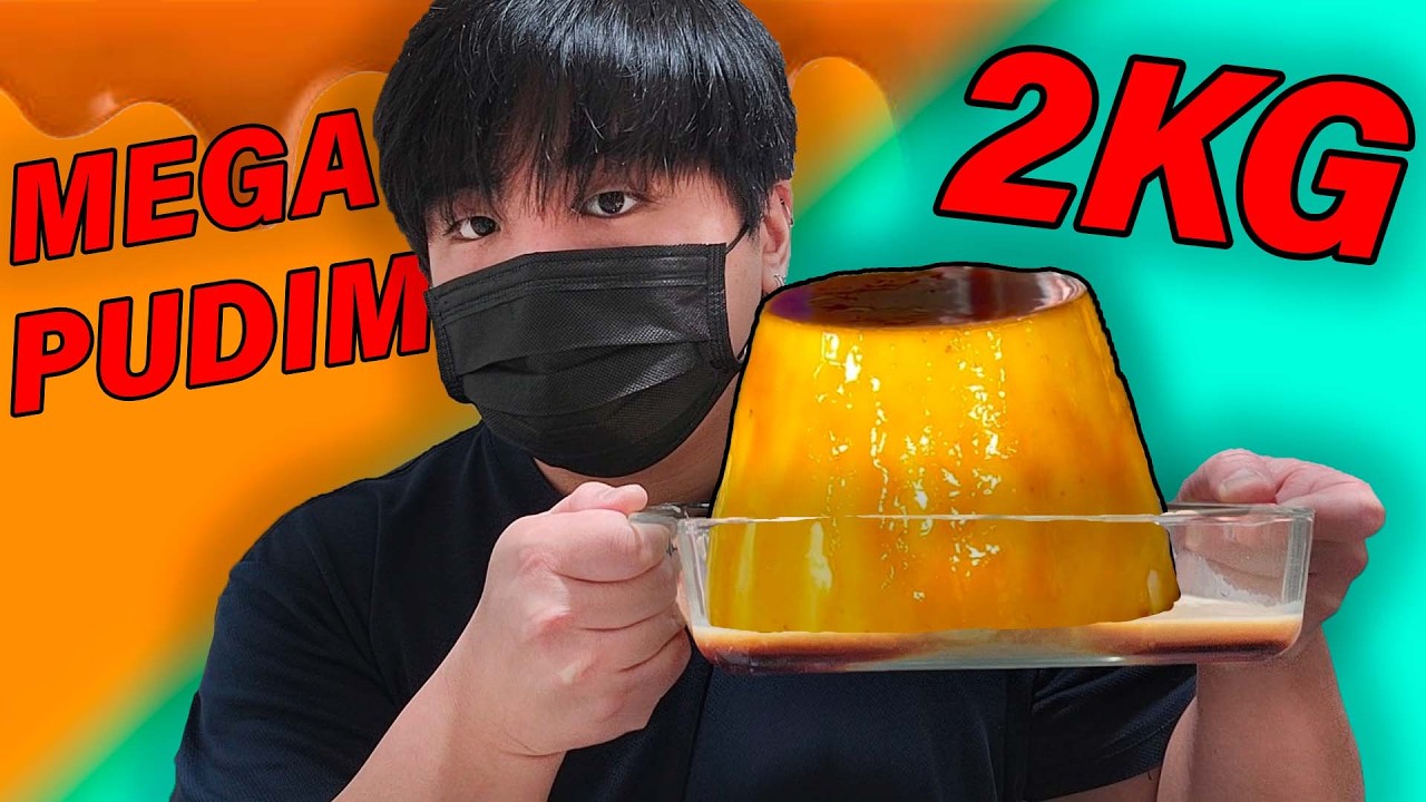 PROVEI O MAIOR PUDIM DO JAP&Atilde;O!