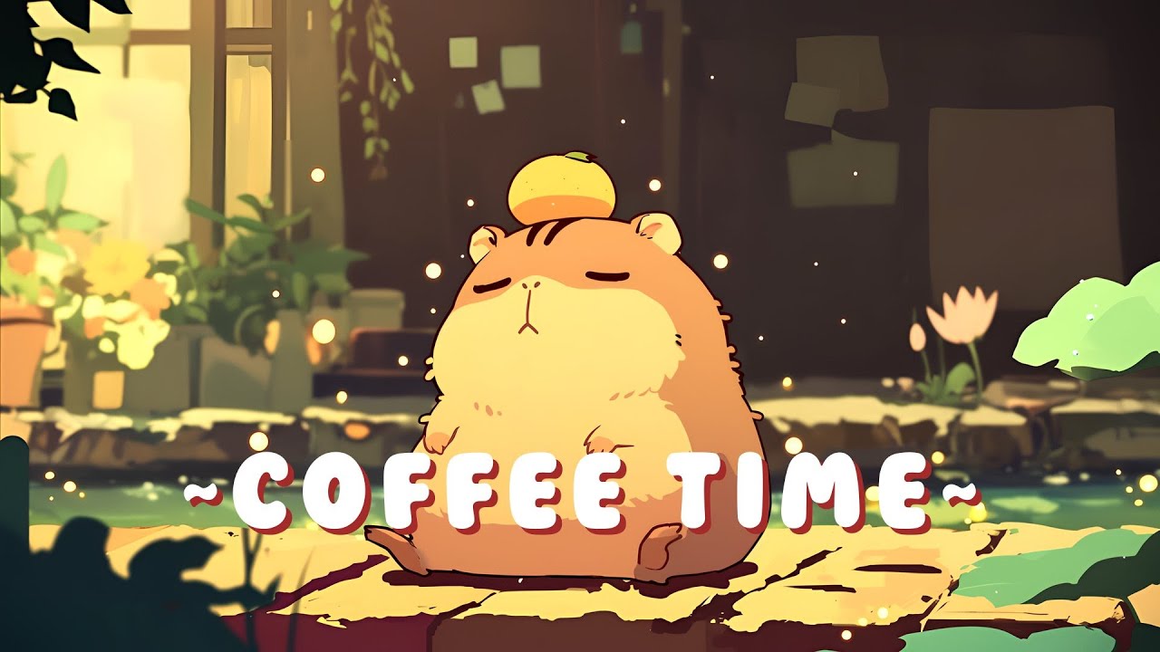 Capybara Music Corner - Peaceful Beats for Studying & Relaxing ~ Sweet Dreams ~ 🦫 🎵 🌙