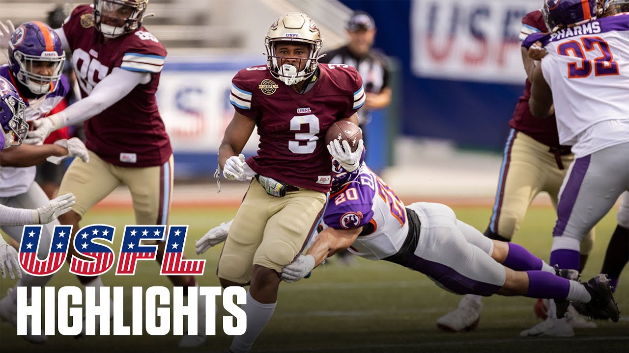 USFL Extended highlights: Pittsburgh Maulers vs. Michigan Panthers - Week 3