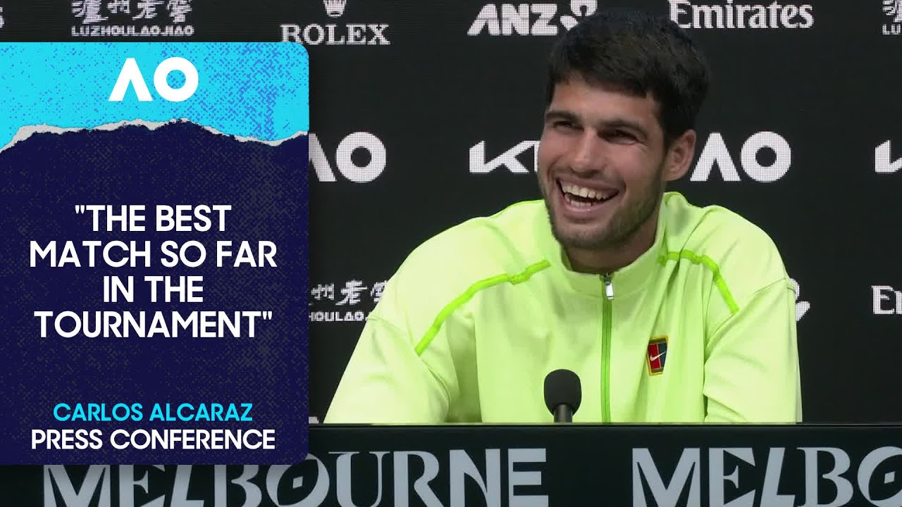 Carlos Alcaraz Press Conference | Australian Open 2026 Quarterfinal