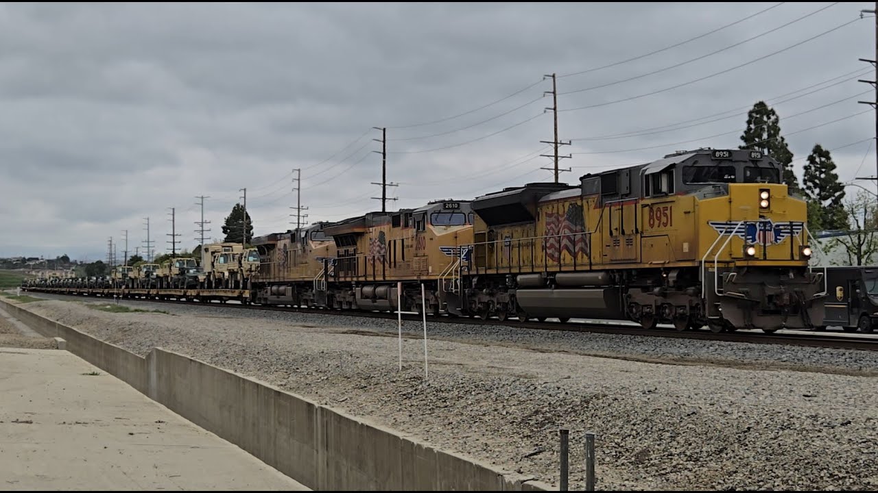 UP Locals and Military Train in Moorpark | Amtrak & Metrolink | 4/1 - 4/18/25
