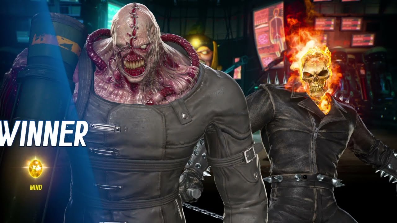 Requested MARVEL VS. CAPCOM: INFINITE Ghost Rider and Nemesis T-Type Arcade Gameplay