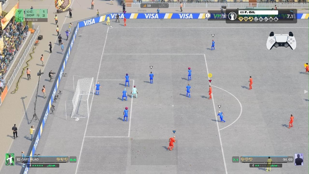 3 zagueiros + goleiro humano - EA SPORTS FC 26