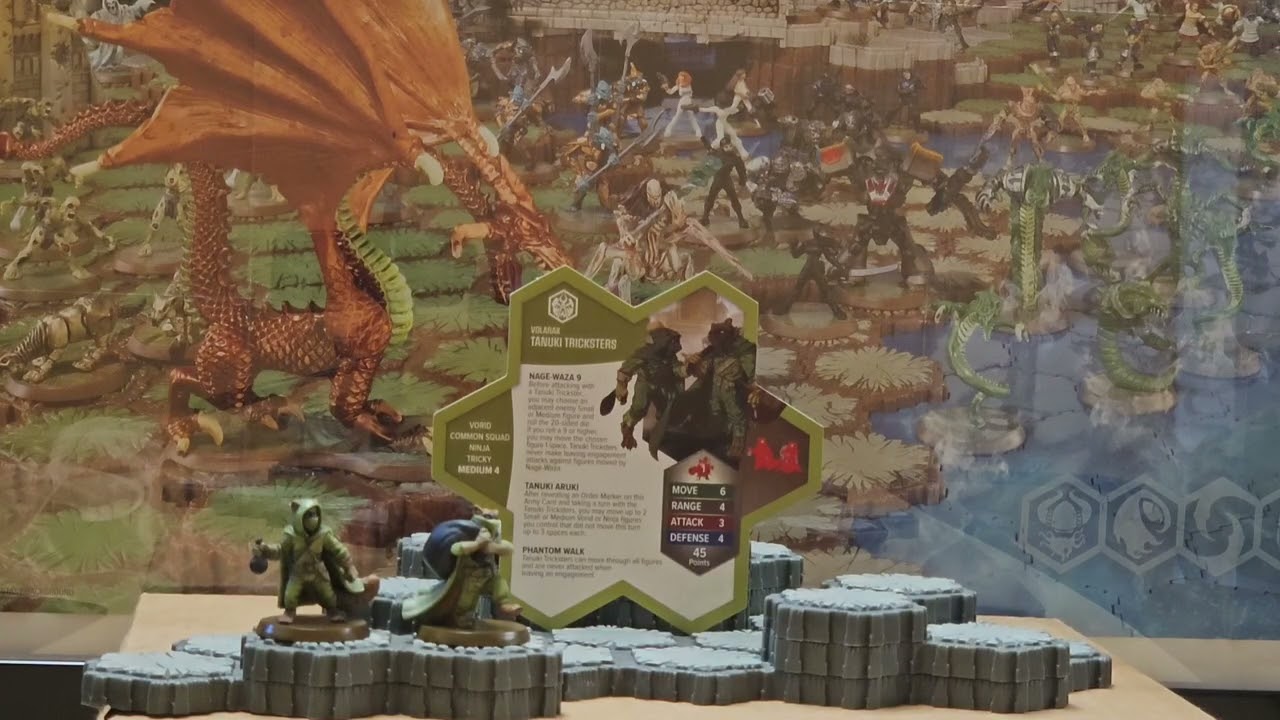 HeroScape Review: Tanuki Tricksters!