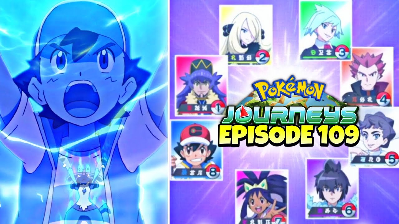 ASH VS RAIHAN!🚨Masters Eight CONFIRMED (Alain!!) | Pokémon Journeys Episode 109 Review/Discussion