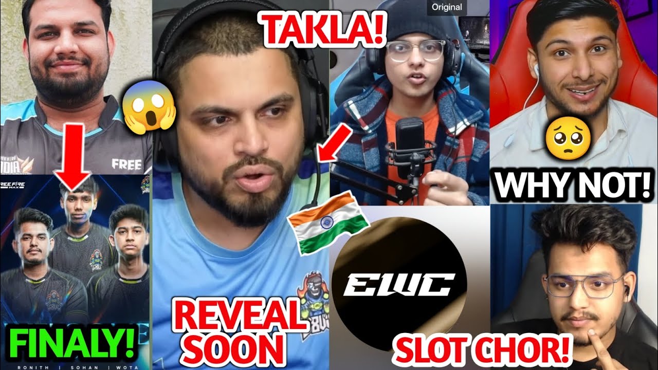 FINALY EWC Slot Confirm India'! S8UL Elite New Lineup Reveal! S8UL SID Vs X Mania Lafda 😱! Slot Chor