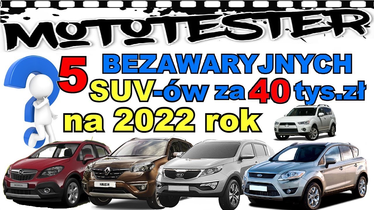 5 NIEZAWODNYCH SUV-ów do 40 tysięcy złotych #TOP 71 MotoTester