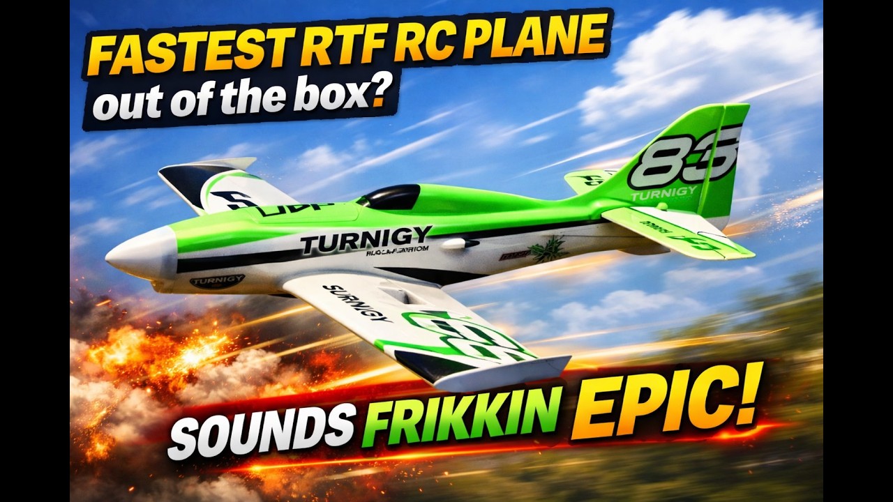 Durafly EFXtra Maiden – 170kmph on 4S | The BEST Sounding RC Plane! 🔥