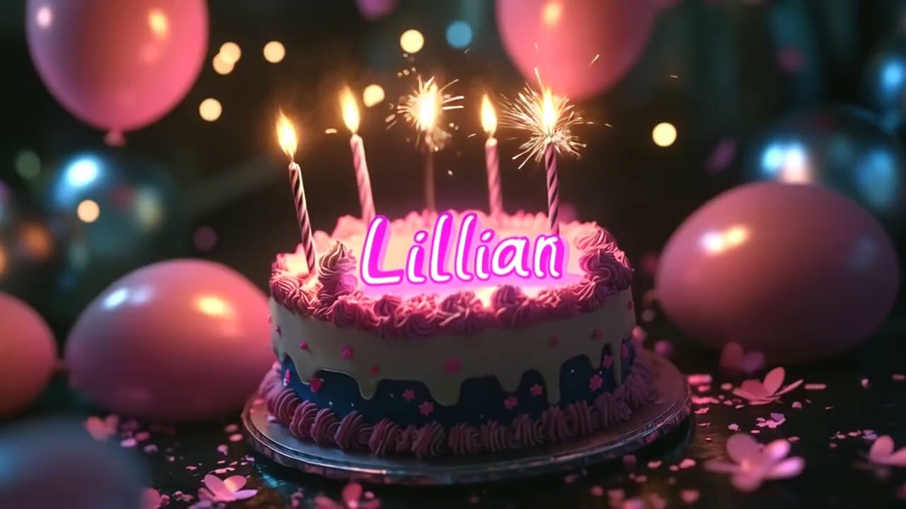Happy Birthday Lillian - Heartfelt Messages, Blessings & Personalized Song