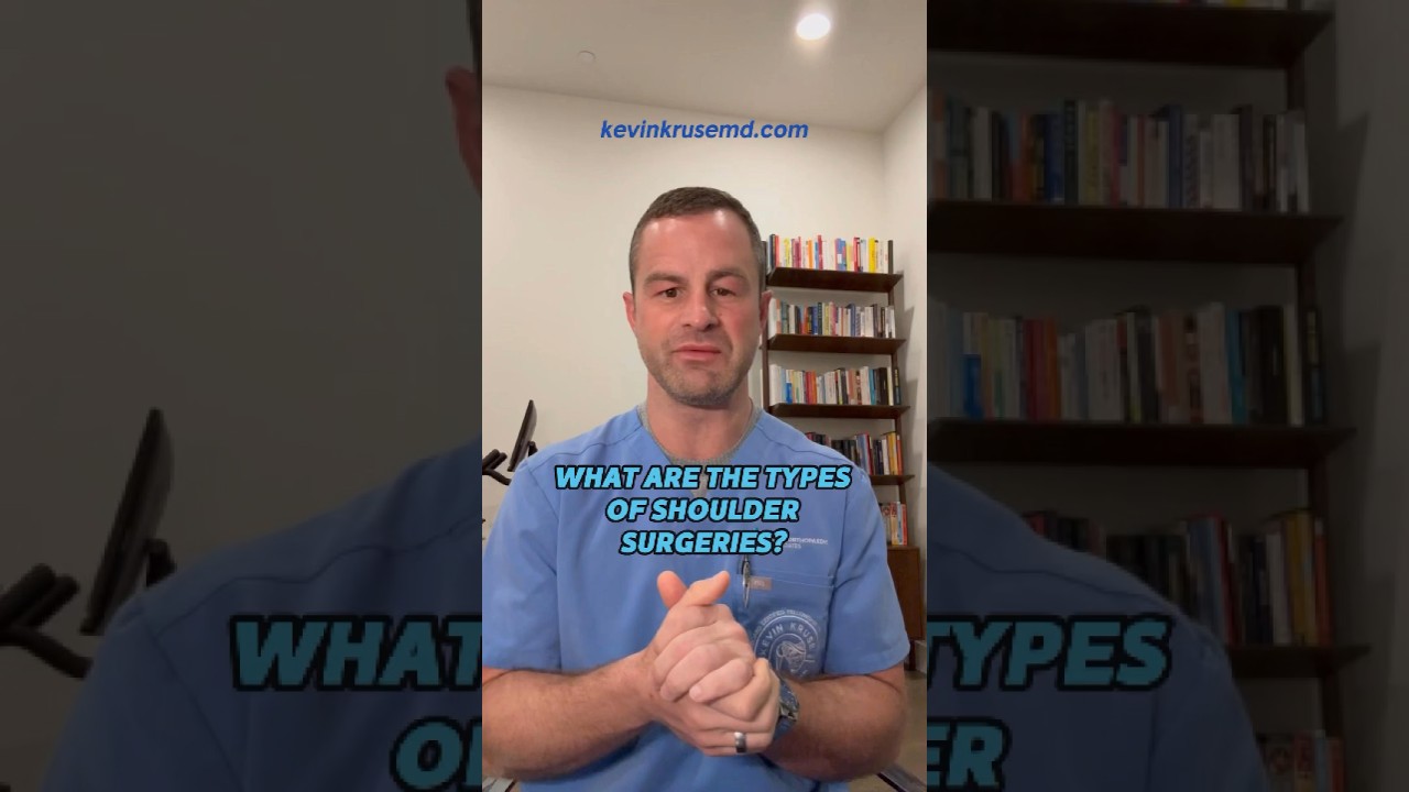 What Are The Types Of Shoulder Surgeries #shouldersurgery #orthopedicsurgeon