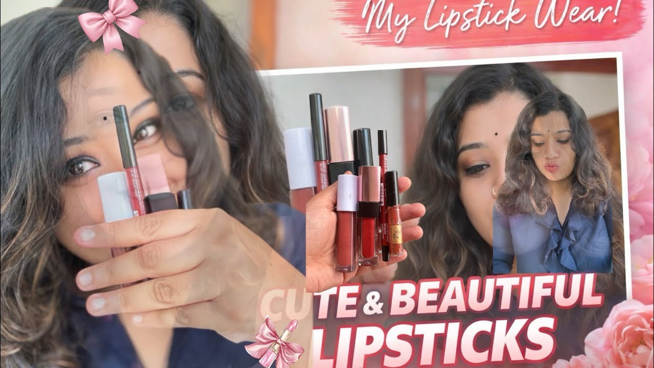 Finally Uploaded My First YouTube Video 🥹✨|Started with Lipstick💄😅|4 Shade = 1 perfect 