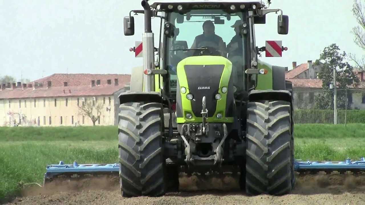 NEW Axion 950 - FPT Power + Lemken Zirkon 6 m - Erpicatura 2013