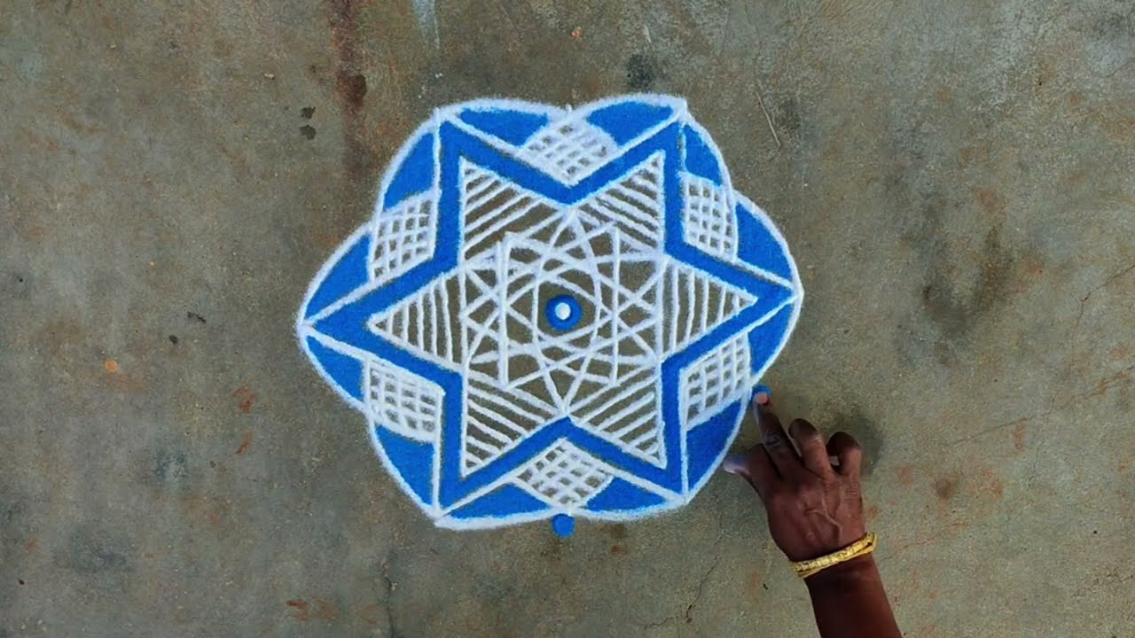 தைப்பூசம் சிறப்பு படி கோலம் | daily kolam | padi kolam | simple and easy rangoli | Rovi Rangoli |