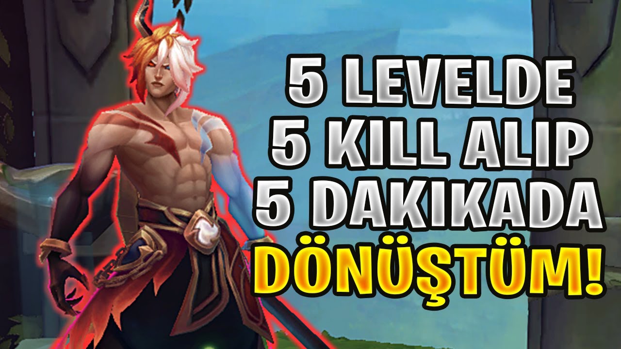 5. SEVİYEDE 5 SKOR ALIP 5 DAKİKADA D&Ouml;N&Uuml;ŞT&Uuml;M! | TEK ATAN G&Ouml;LGE KAYN | Zegabon