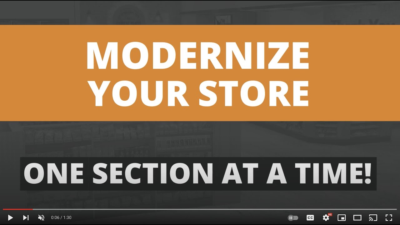 MOCO Modular & Convenient C-Store Fixtures