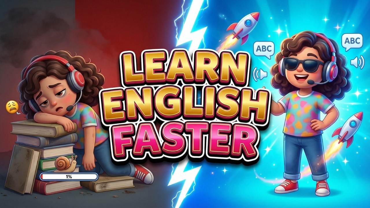 How to Learn English FASTER 🚀 4 Easy Tips You Can Do Anywhere | English Conversation for beginners