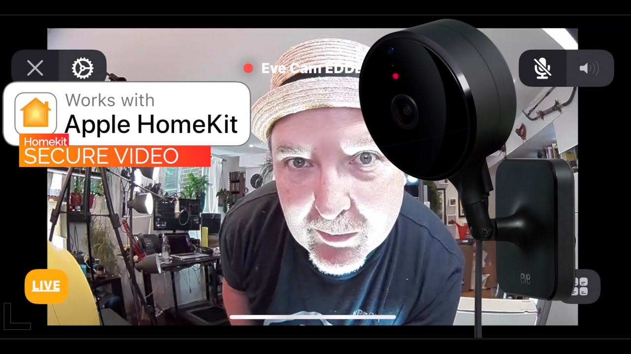 Eve Home Smart Camera with Apple Homekit Secure Video