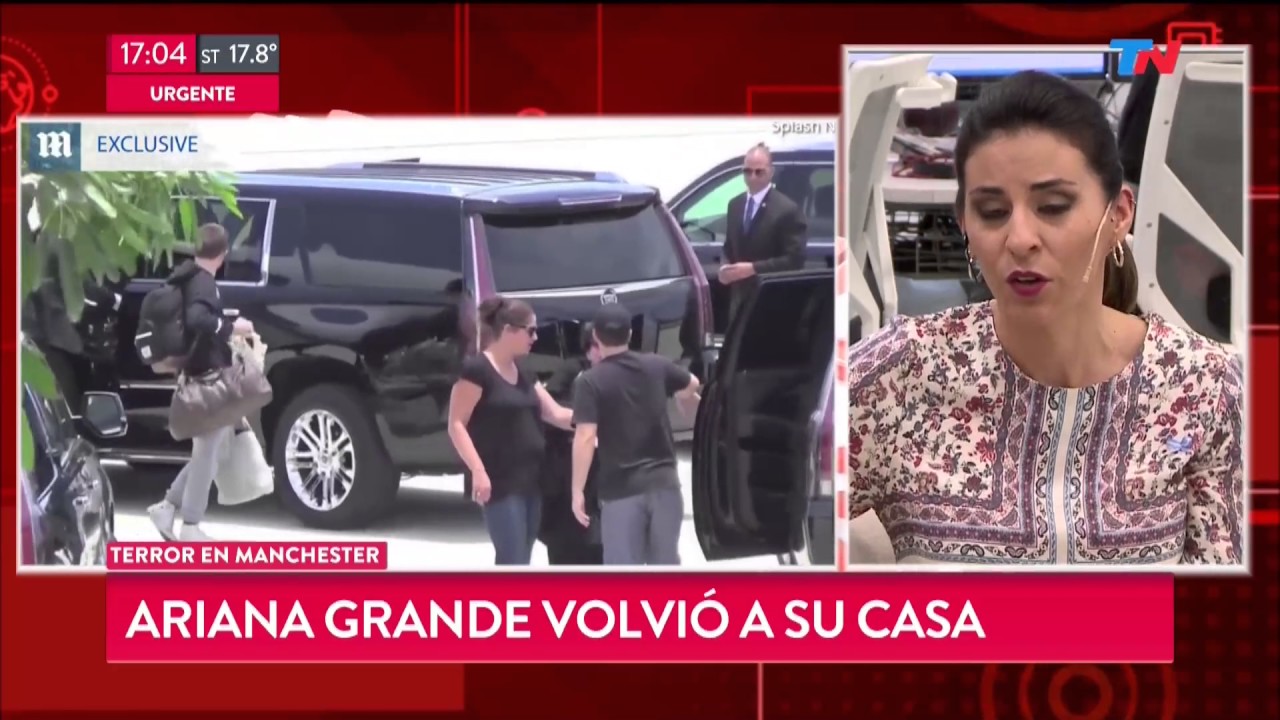 Ariana Grande: Ya está en su casa tras el atentado en Manchester