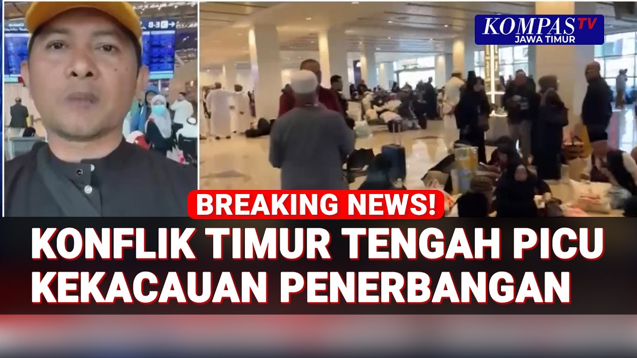 Konflik Timur Tengah Picu Kekacauan Penerbangan, Jemaah Umrah Tertahan di Bandara Arab Saudi