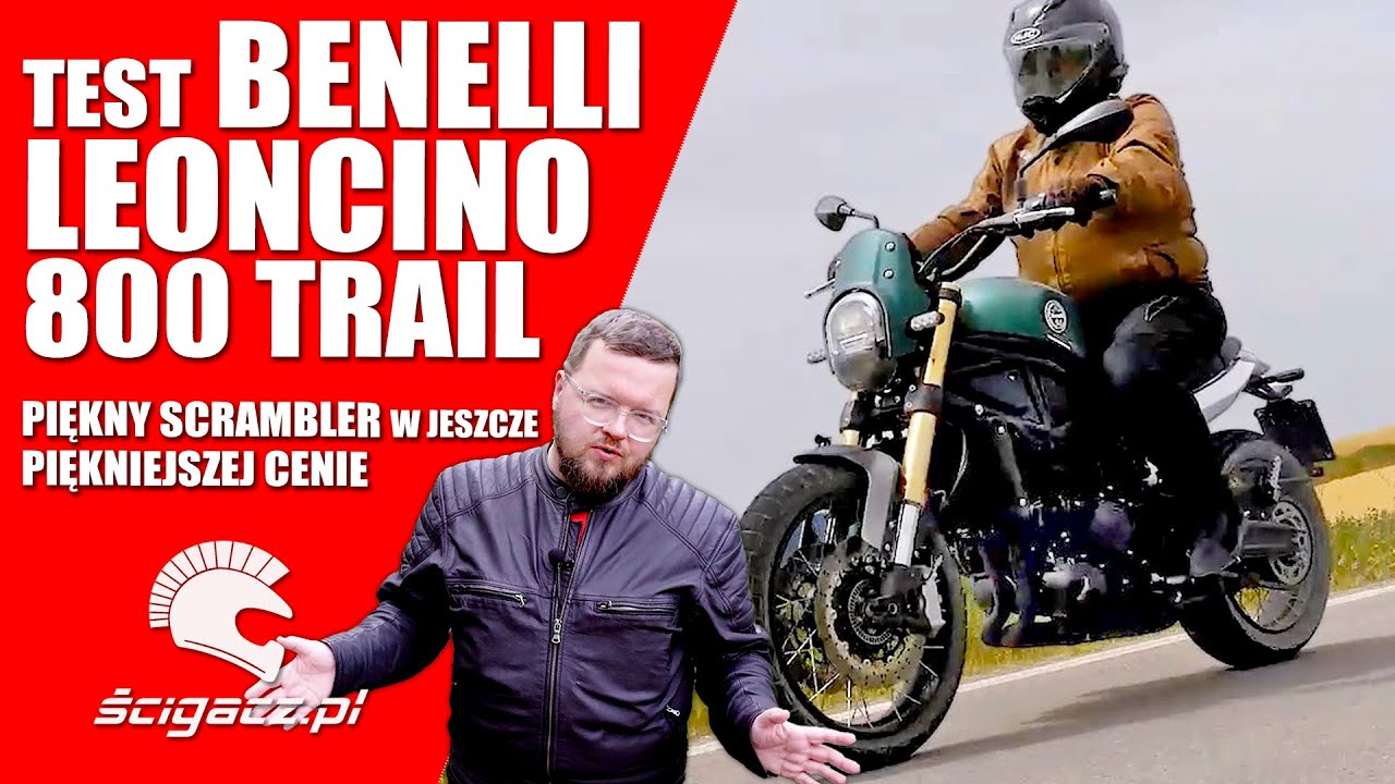 Benelli Leoncino 800 Trail. Test. Stylowy scrambler włoskiej marki. Tylko ta cena. Gdzie tu haczyk?