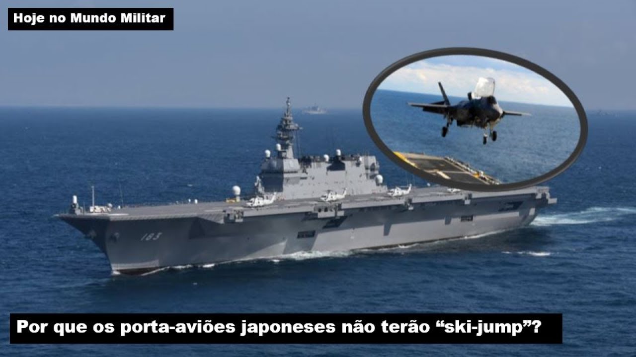 Por que os porta-aviões japoneses não terão 