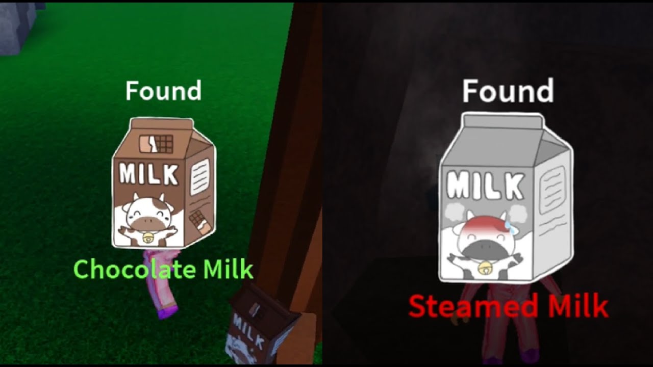How to get 'Chocolate Milk' & 'Steamed Milk' | Roblox Find The Milks