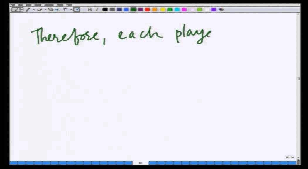 Lecture 40:  Auctions as Bayesian Games –Sealed Bid First Price