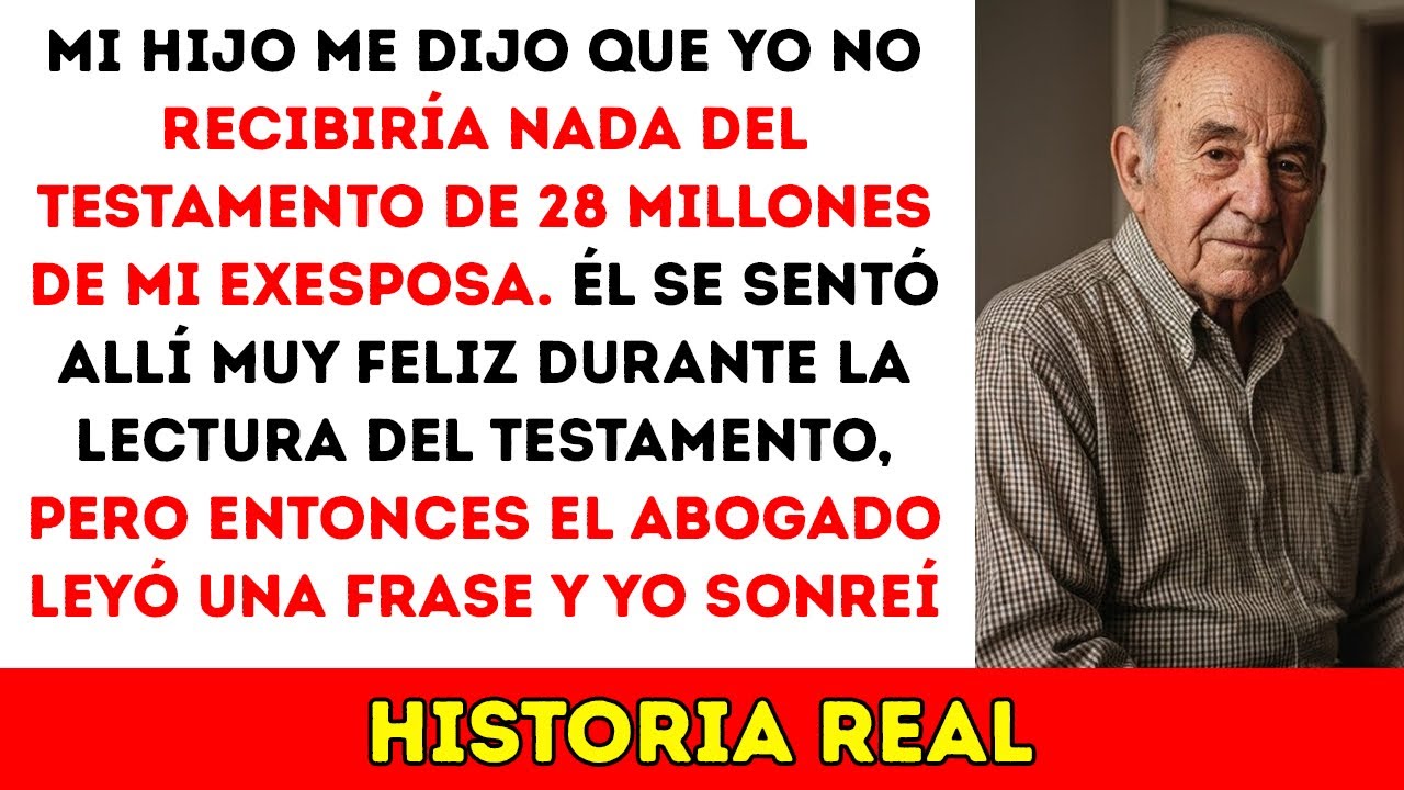Mi Hijo Dijo Que No Recibiría NADA Del Testamento De $28M De Mi Ex, Pero El Abogado Se Rio Y Dijo…