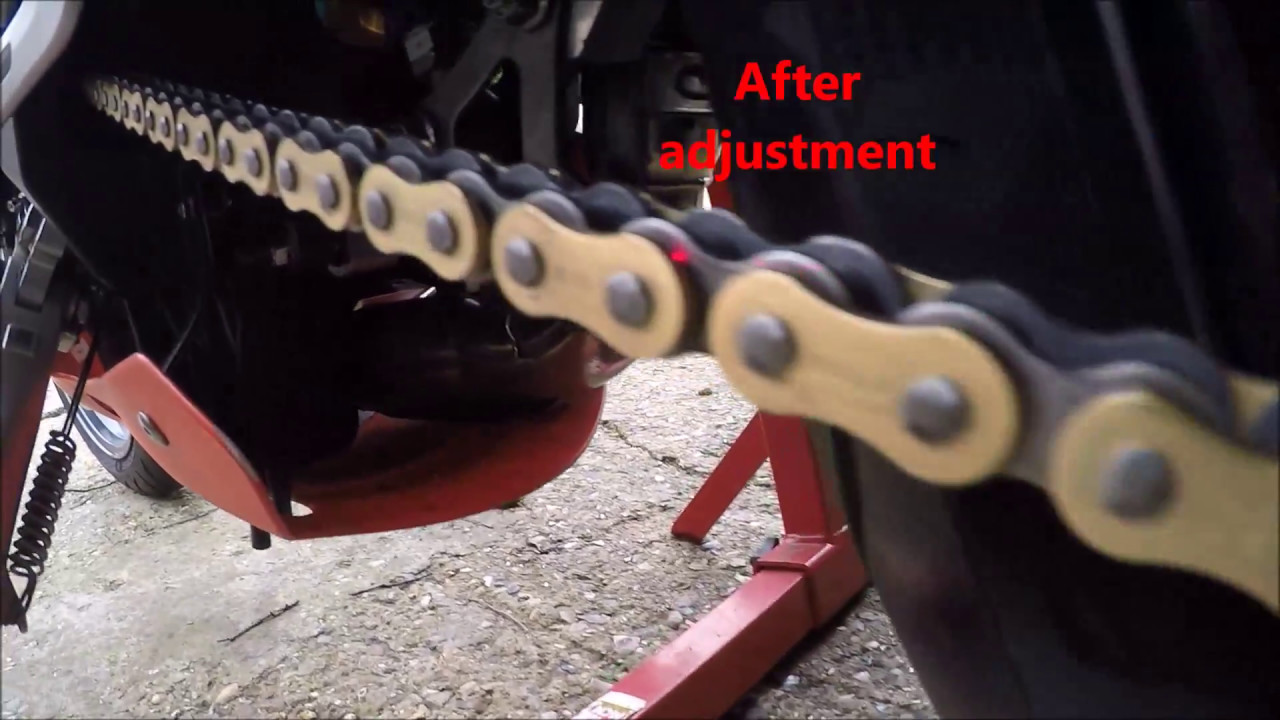 Laser chain alignment using Profi Cat SE