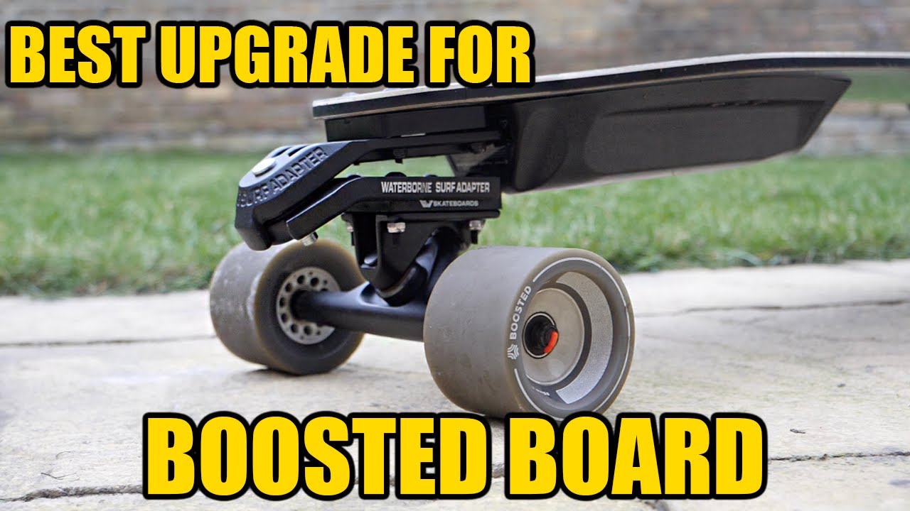 Best upgrade for a boosted board- Waterborne Surf Adapter