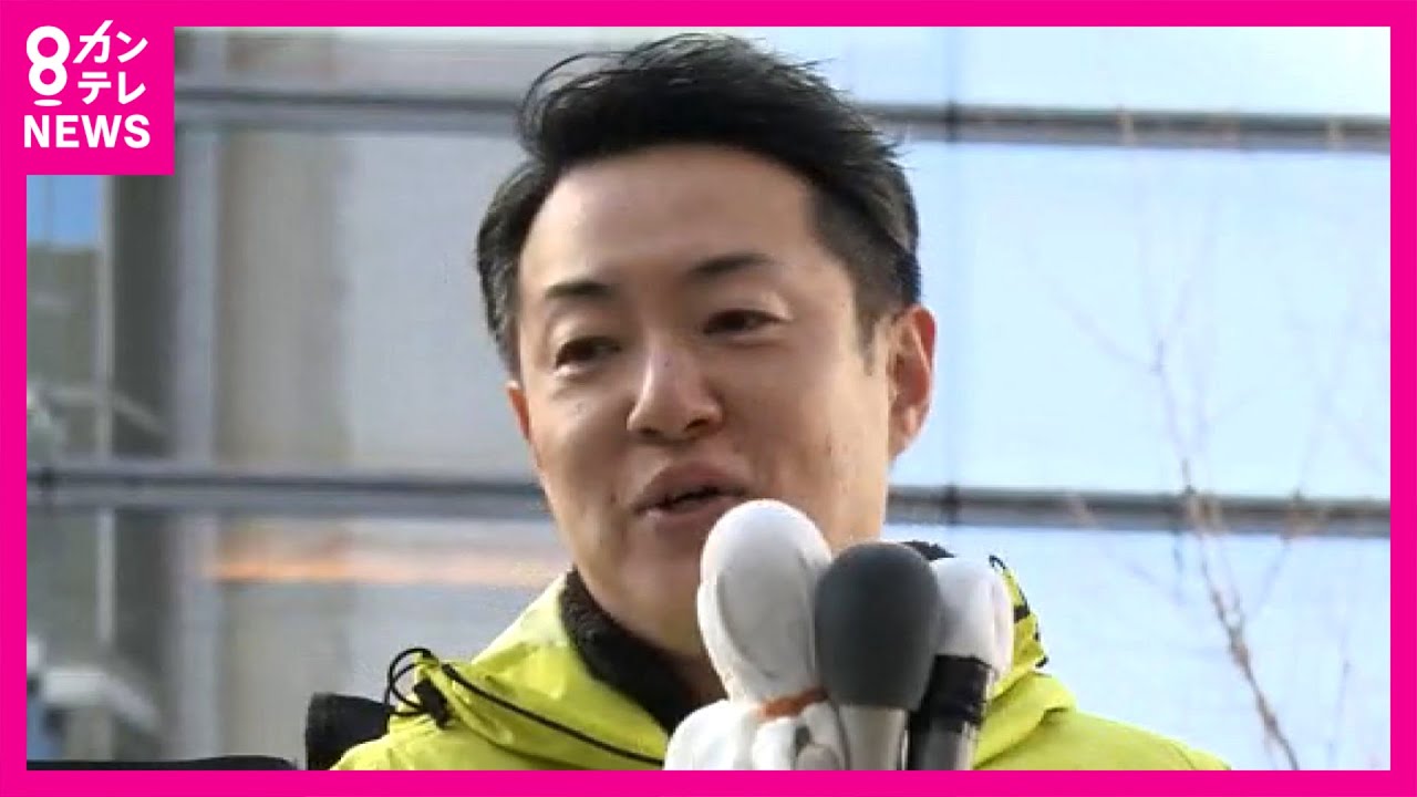 【横山英幸さん】「大阪の成長を止めるわけにはいきません」「副首都として機能するために都・区制度導入を」横山英幸さんの第一声　大阪市長選挙〈カンテレNEWS〉