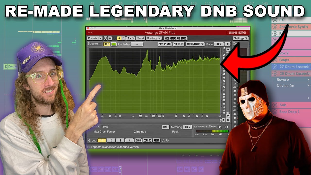 HOW I RE-MADE A LEGENDARY DRUM & BASS SOUND!!!