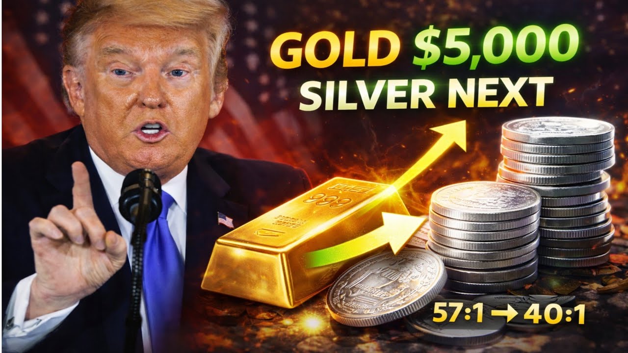 JP Morgan Says $5,000 Gold by 2026 — Here’s Why Silver Explodes Next(the math)