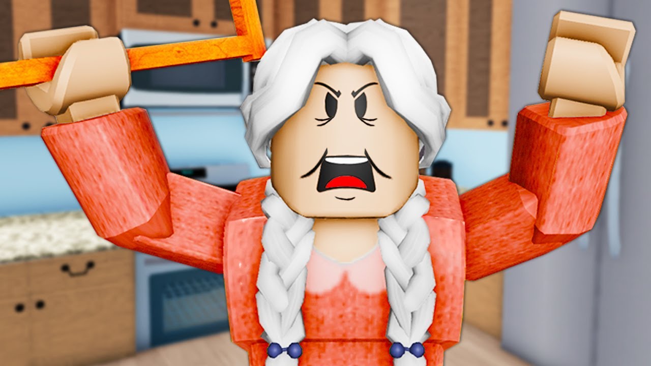 The Mean Grandma! A Roblox Movie