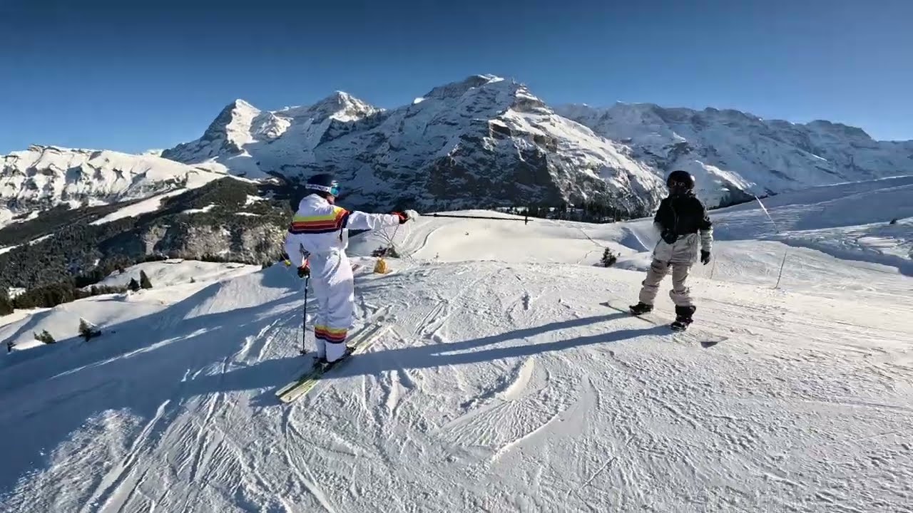 Piste 2 blue, Lauterbrunnen-Mürren, Switzerland