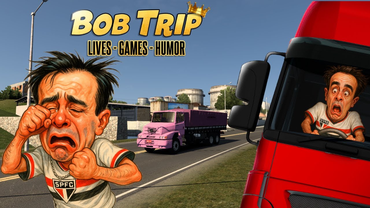 ETS2 1.57 / PIZZA DO BOB JR E O PAPAI TRIP - NOITE 30/01/26