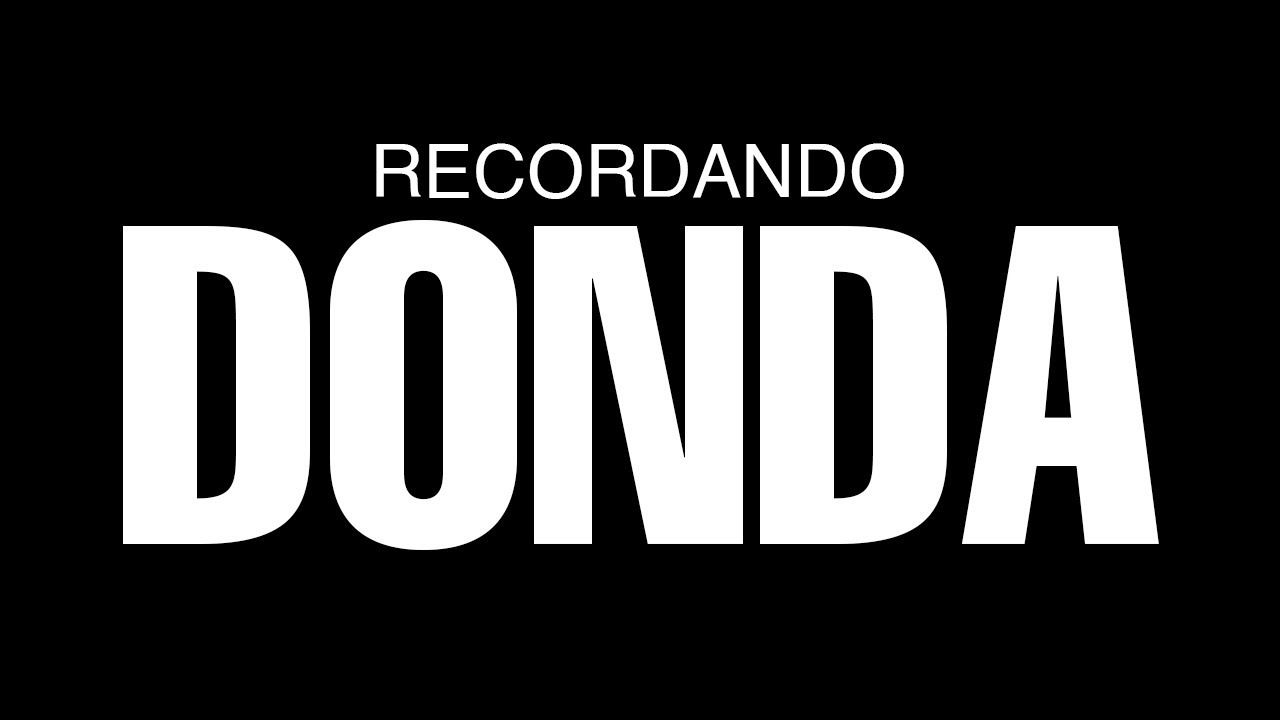 Recordando DONDA de KANYE WEST