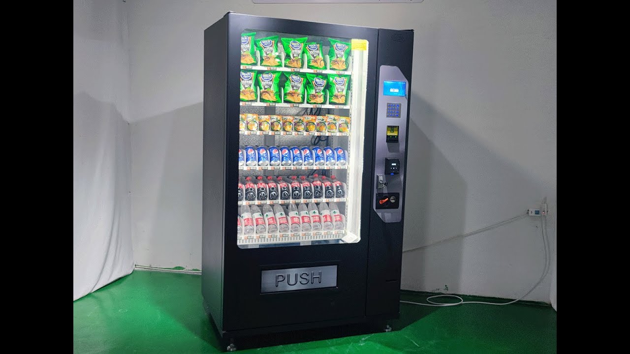 Big combo snacks drinks vending machines