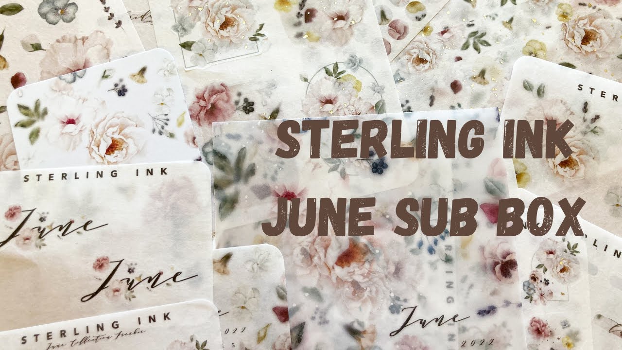 Sterling Ink June Subscription Kit