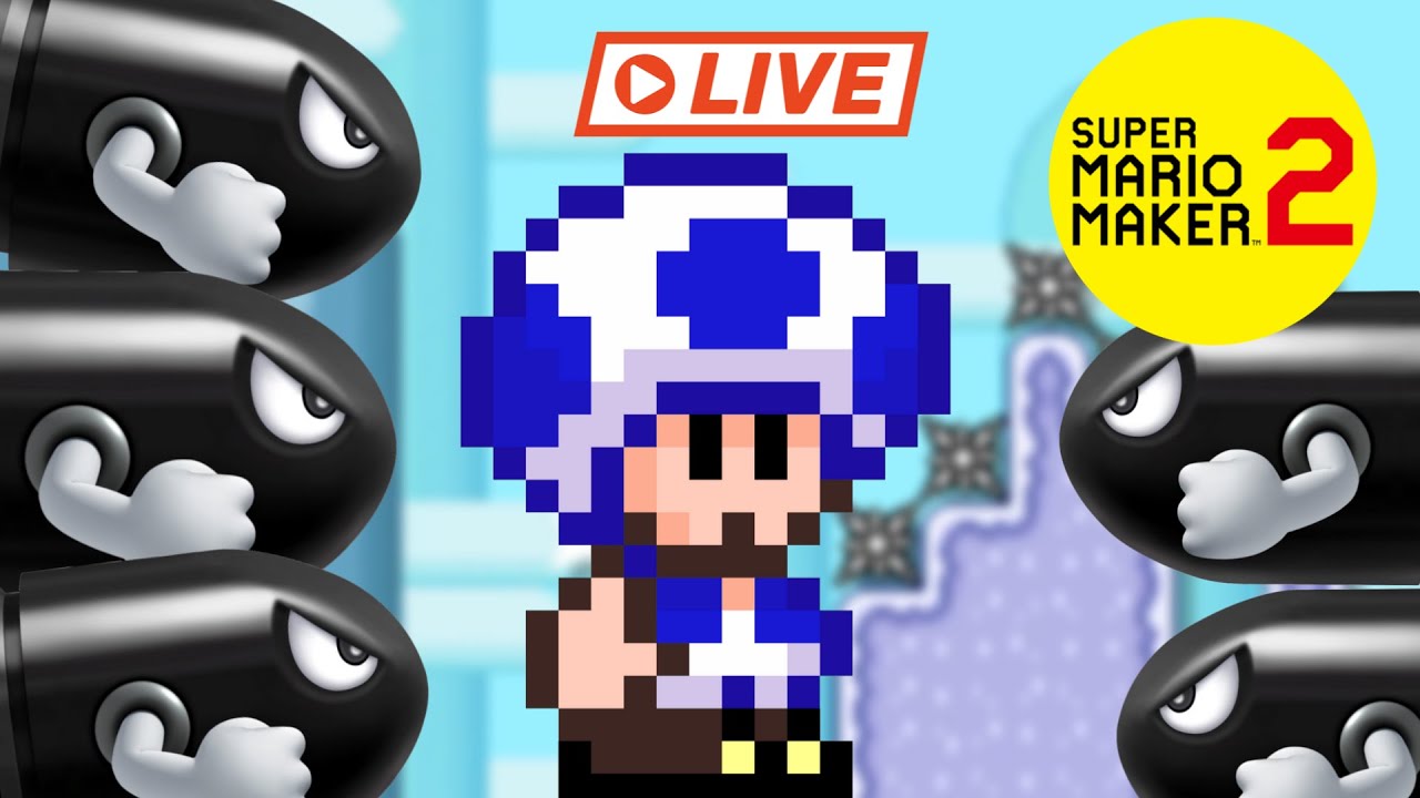 The Best Jumper Is BACK - Mario Maker 2 Live