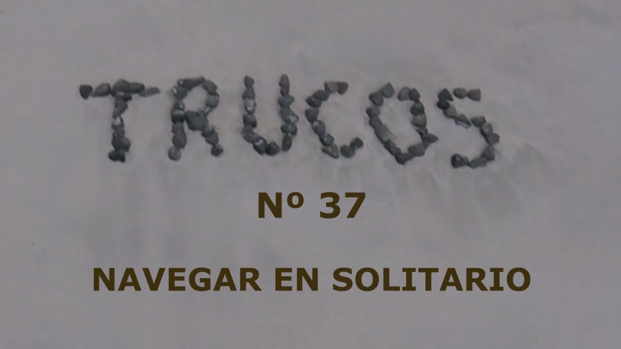 Navegar en solitario