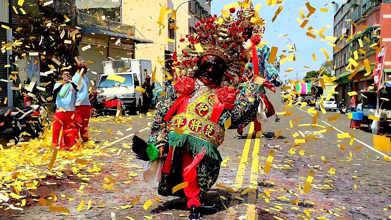 【七爺八爺真有氣勢】左營日曜堂太陽星君往順天宮謁祖進香三載圓科回駕遶境