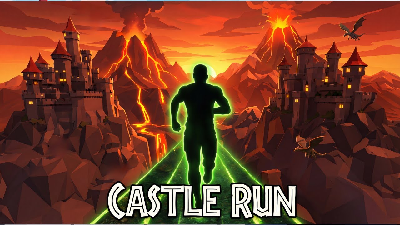 CASTLE RUN  Immersive Interactive Warm Up | Medieval Obstacle Course | Viral Interactive Game